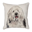 Christine Varley | Old English | Dog Scatter Cushion Cushions Christine Varley   