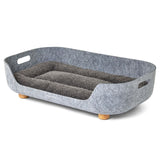 Pup  & Kit PetNest Dog Bed in grey