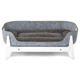 Pup & Kit - PetNest® Raised Dog Bed - White