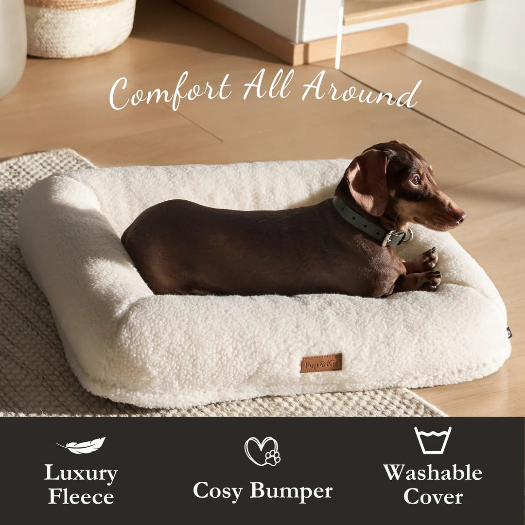 Pup & Kit - PupPillow® Luxury Dog Bed - Natural