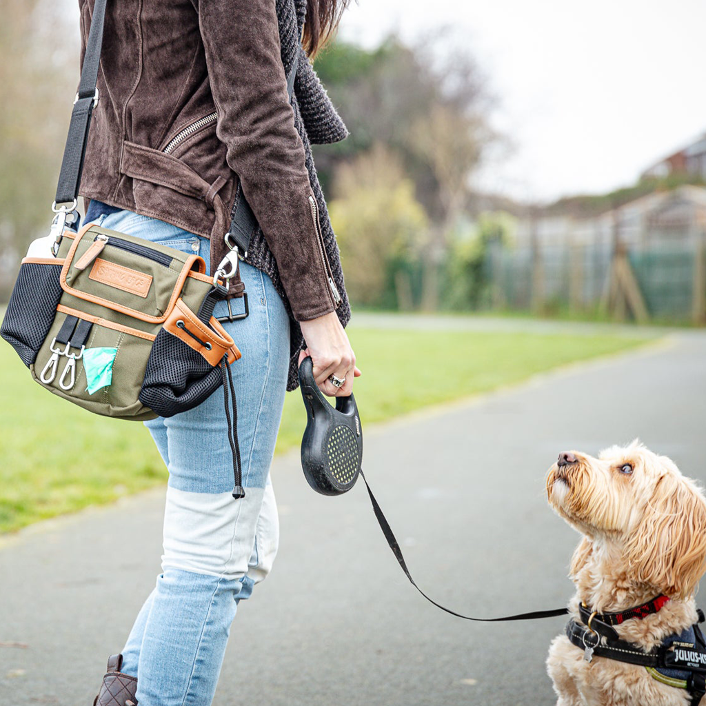 barking bags dog walking bag